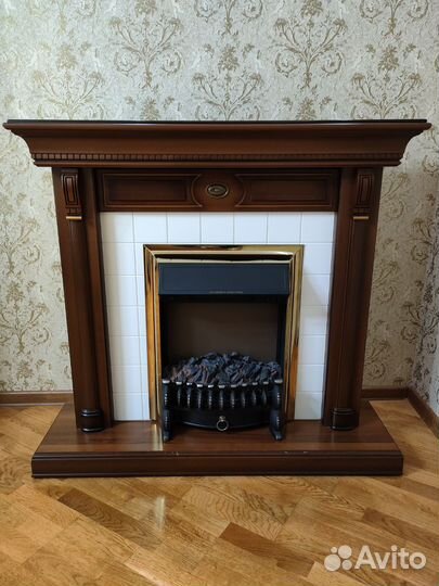 Портал с электpическим камином бу