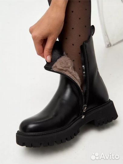 Ботинки зимние женские 38 размер с мехом