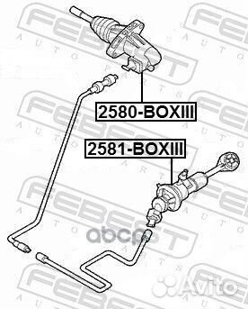 Цилиндр сцепления главный 2581-boxiii Febest