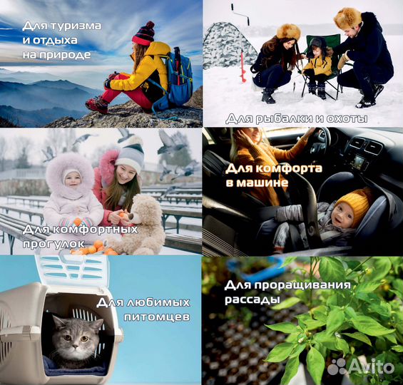 Мобильный коврик с подогревом, теплый пол с собой