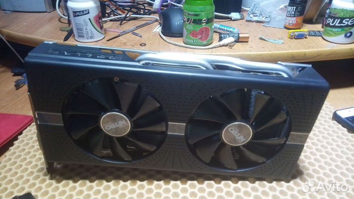 Sapphire nitro + rx570 4 гб