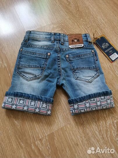 Джинсовые шорты на мальчика