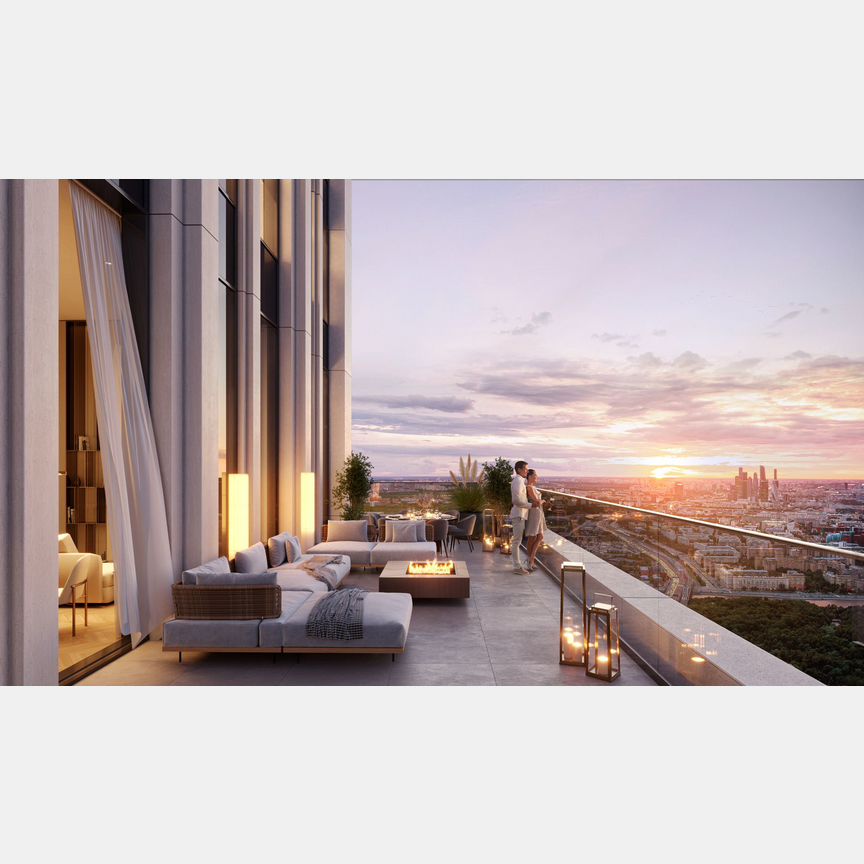 2-к. квартира, 64,1 м², 27/75 эт.