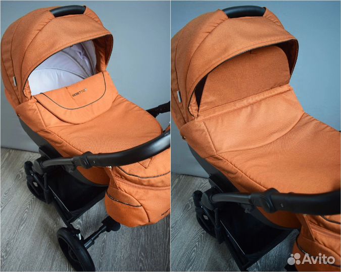 Коляска 2в1/3в1 Bebetto Tito