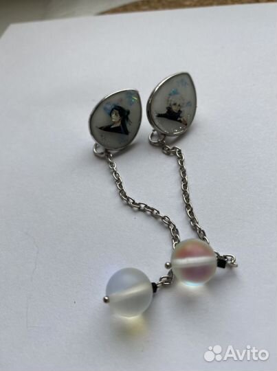 Сережки аниме «магическая битва»