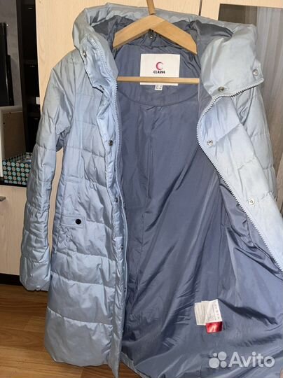 Пальто пуховое женское снежная королева