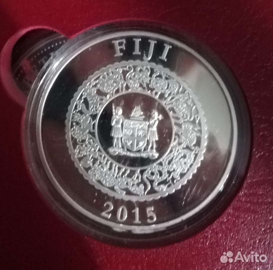 Серебряная Монета Фиджи год Козы