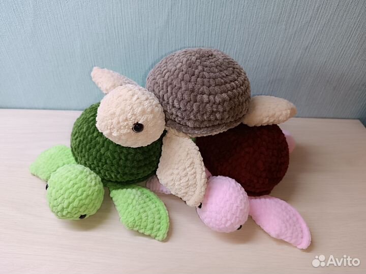 Плюшевые черепашки