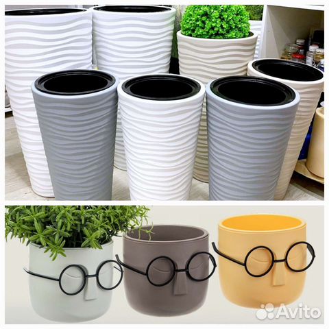 Кашпо стив кашпо напольное оазис Кашпо Тубус