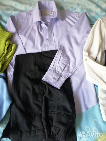 Вещи пакетом на мальчика рост 134 140