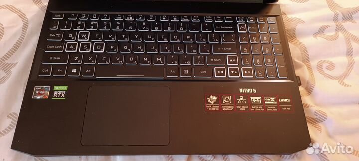 Ноутбук acer nitro 5 515-45-r1lv