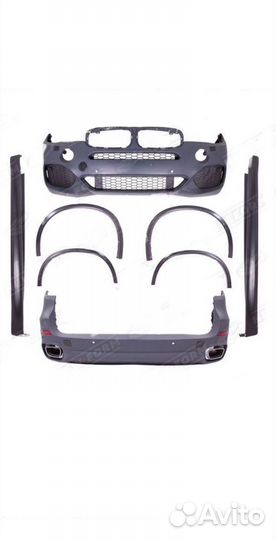 Обвес на BMW X5 F15 M пак М тех