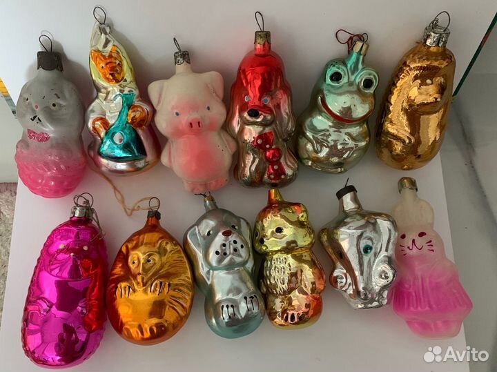 Елочные игрушки СССР 2 фото