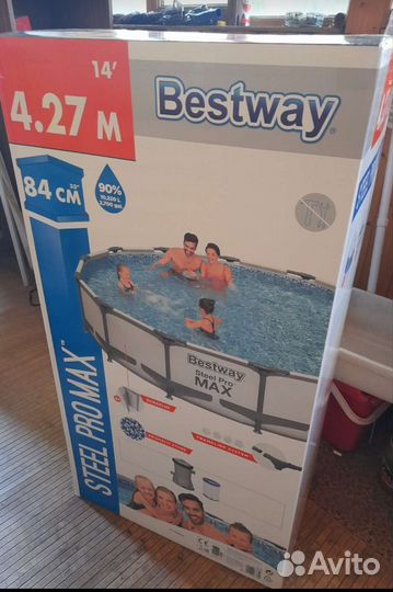 Каркасный бассейн Bestway 427х84 с фильтр насосом