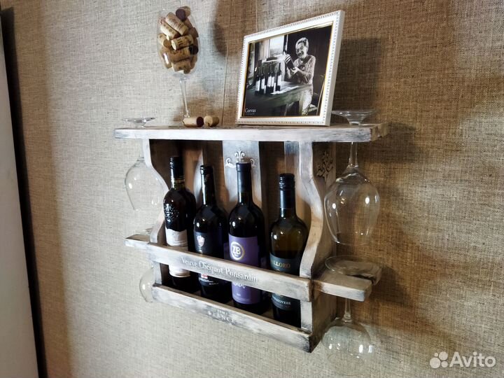 Полки для бара