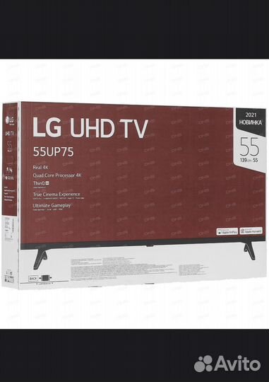 Телевизор LG 55UP75006LF