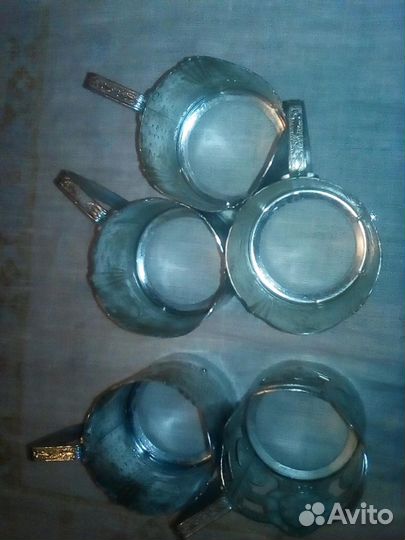 Подстаканники СССР, стаканы