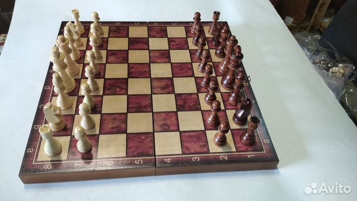Шахматы, шашки, нарды на 40 Классические