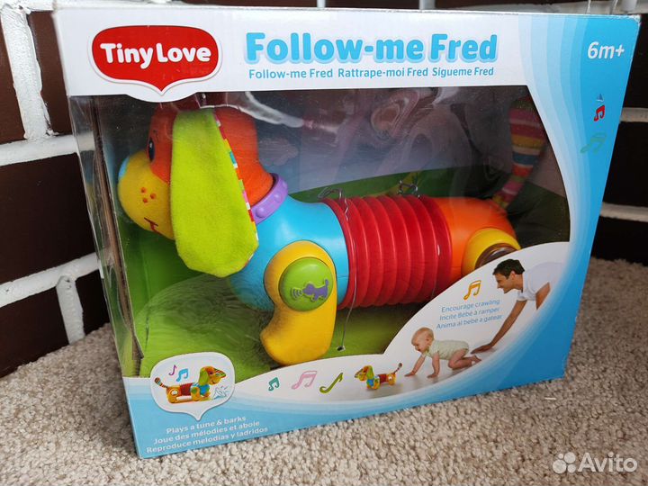 Интерактивная игрушка собака Тини Лав Догони меня