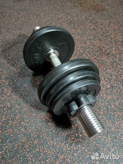 Гантель олимпийская разборная 24 кг