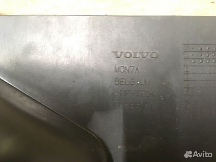 Воздуховод патрубок радиатора левый Volvo S60 2