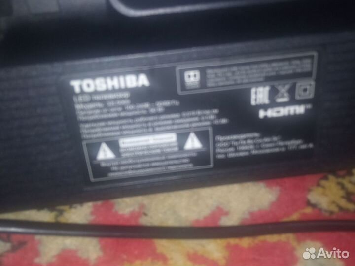 Телевизор 32 дюйма SMART tv Toshiba