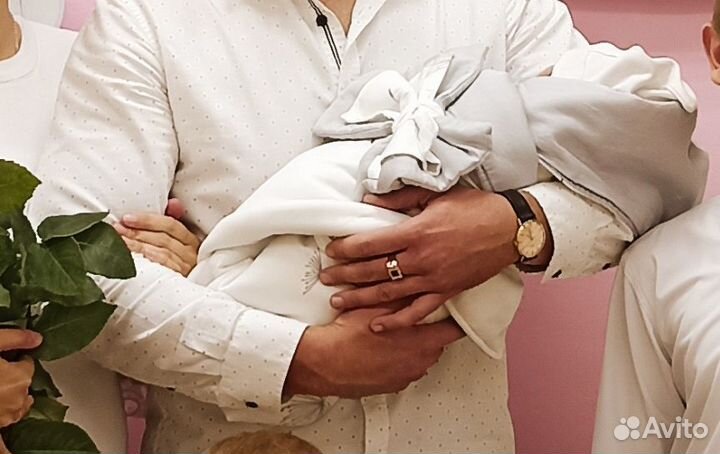 Конверт на выписку весна