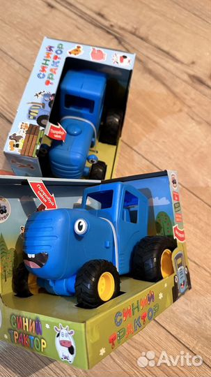 Синий трактор новый музыкальная игрушка