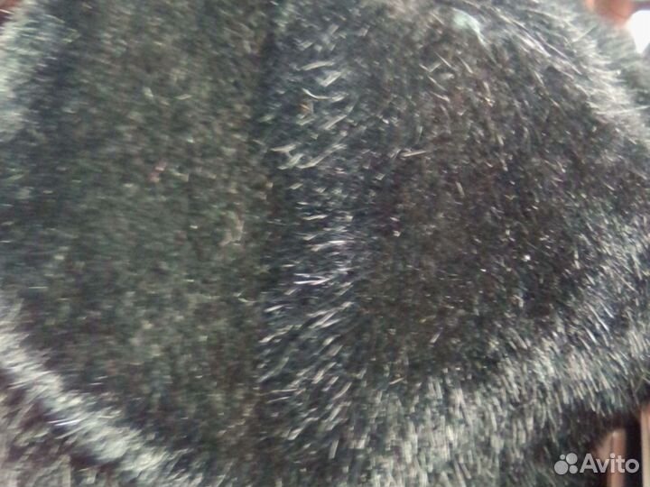 Зимняя Кепка с ушами Пушистая (под мех)