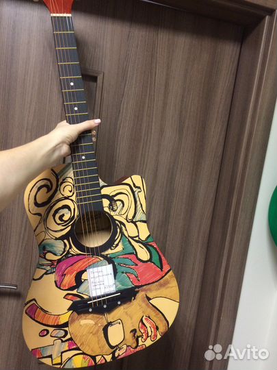 Гитара акустическая новая. Доставка