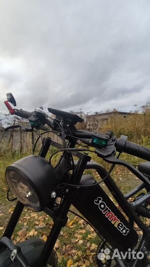 Электровелосипед фетбайк