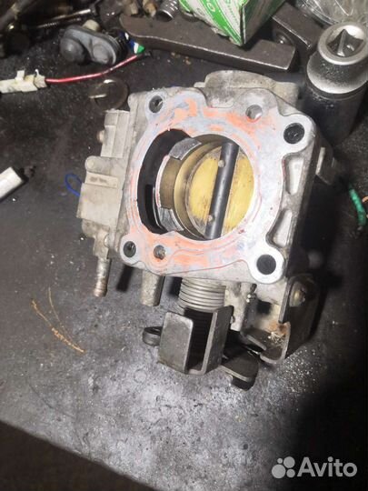 Дроссель qg16 qg18 almera primera
