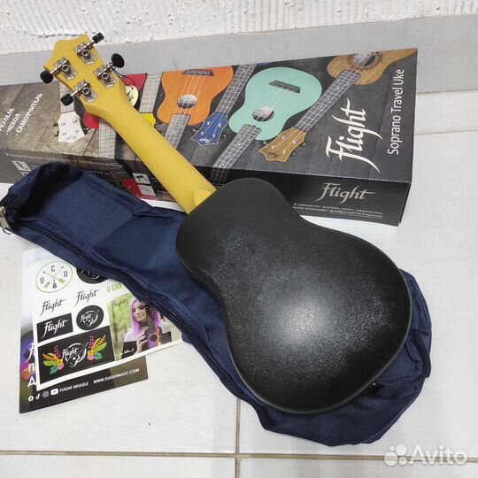 Укулеле flight сопрано новая+чехол