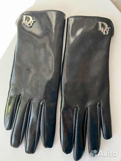 Перчатки женские черные