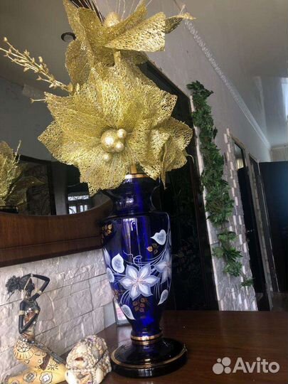 Ваза 40см bahema 1970г Чехословакия