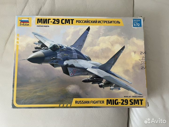 Звезда 1/72 Миг-29смт с дополнениями