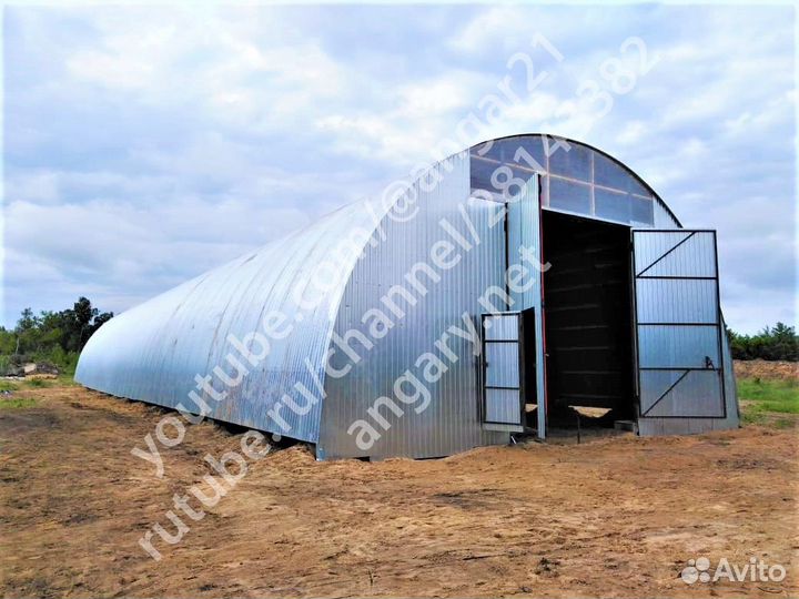 Ангар под ключ 742,5 м2