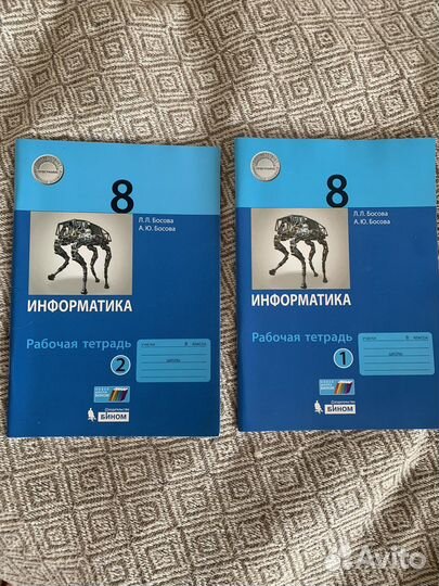 Рабочие тетради 8 класс информатика