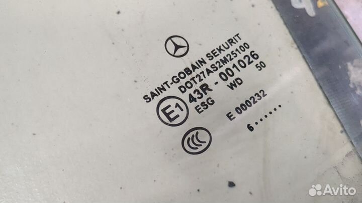 Стекло боковой двери Mercedes CLK W209, 2006