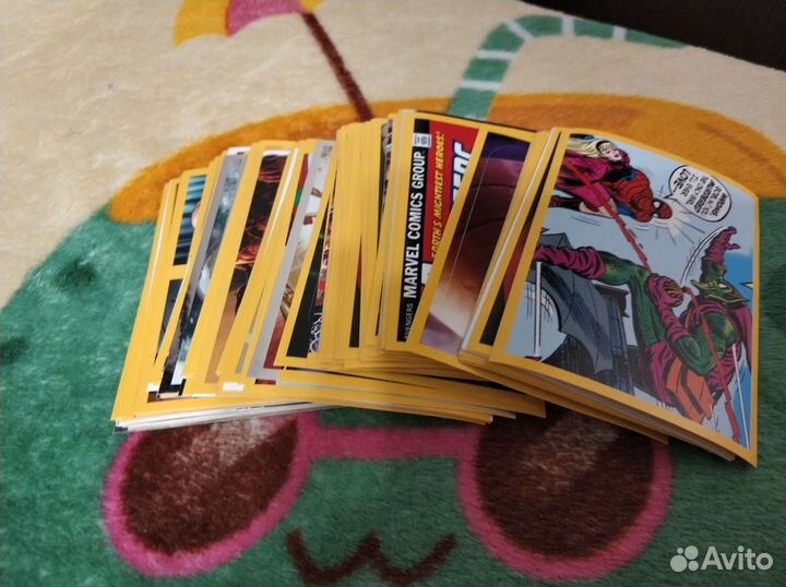 Наклейки для Альбома Panini Marvel Versus