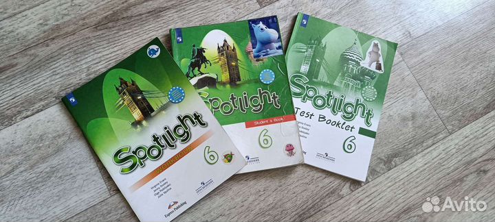 Учебники по английскому Spotlight 3,4,5,6,7