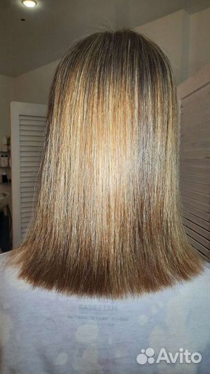 Кератиновое выпрямление волос