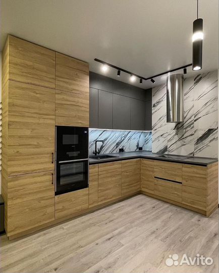 Кухня Эмаль с антресолями (реальная цена) эм:01 58