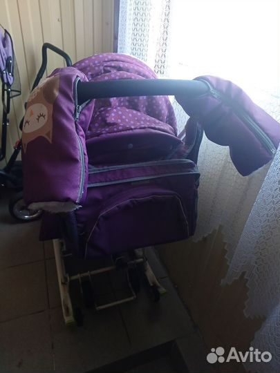 Санки коляска ника kids