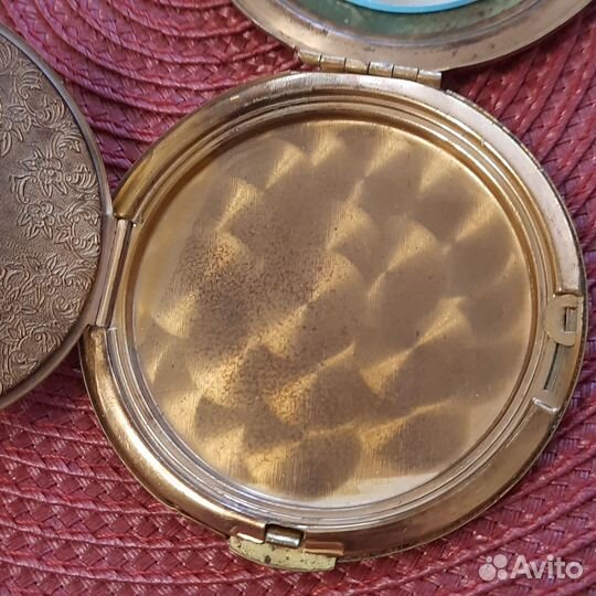 Пудренница латунь Индия СССР
