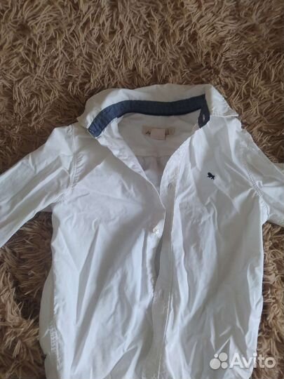 Рубашка белая для мальчика