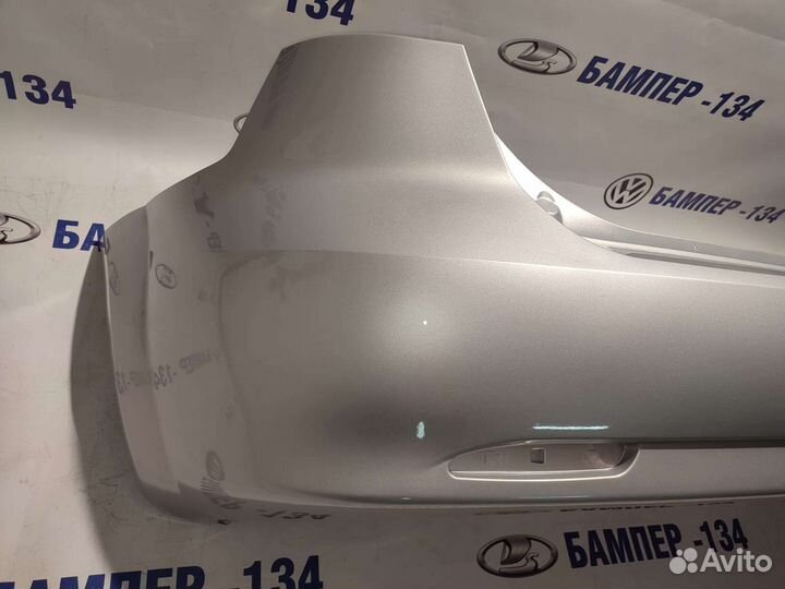 Бампер chevrolet lacetti хэтчбек Серебристый