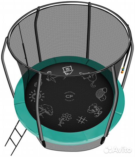 Батут Clear Fit FamilyHop 8ft