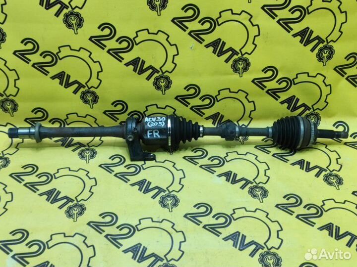 Привод передний правый Toyota Camry ACV30 2AZ-FE