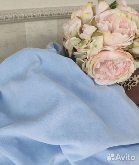 Хлопковый велюр ткань